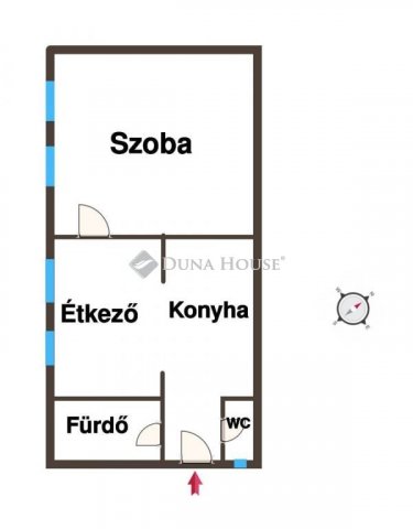 Eladó családi ház, Kiskunfélegyházán 23 M Ft, 1 szobás