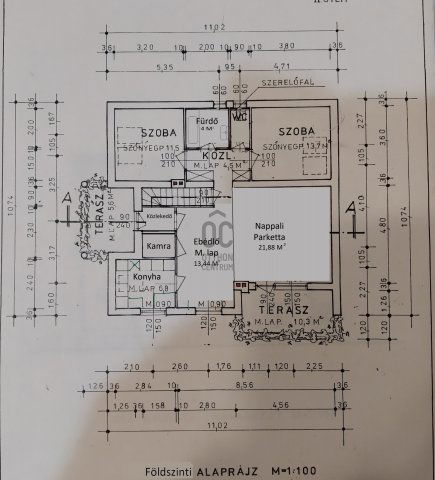 Eladó családi ház, Pakson 89 M Ft, 5 szobás