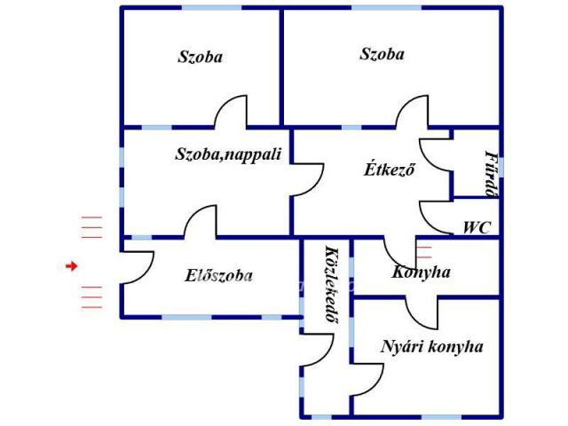 Eladó családi ház, Jászfényszarun 50 M Ft, 3 szobás