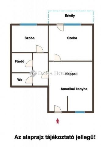 Eladó téglalakás, Budapesten, VIII. kerületben 83.9 M Ft