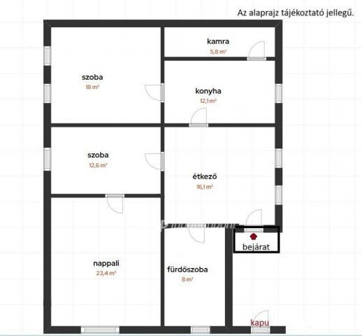 Eladó családi ház, Nagykőrösön 24 M Ft, 3 szobás