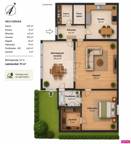 Eladó családi ház, Budapesten, XVI. kerületben 119 M Ft