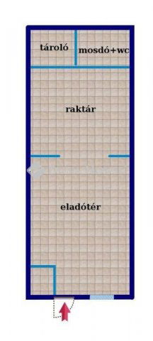Eladó üzlethelyiség, Budapesten, VIII. kerületben 39.99 M Ft