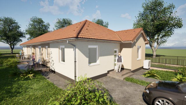Eladó családi ház, Kiskunlacházán 59.5 M Ft, 3 szobás