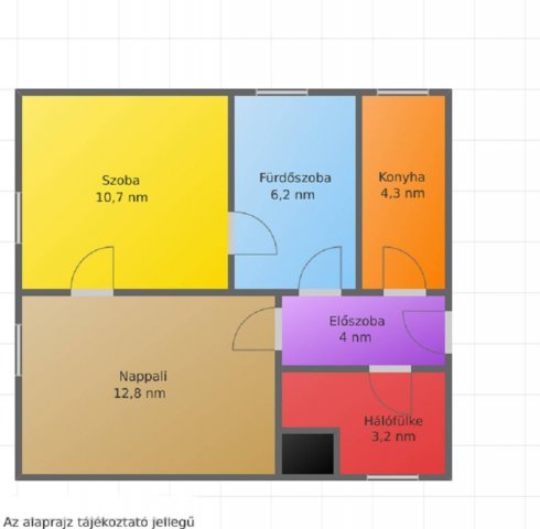 Eladó téglalakás, Salgótarjánban, Meredek utcában 13.99 M Ft