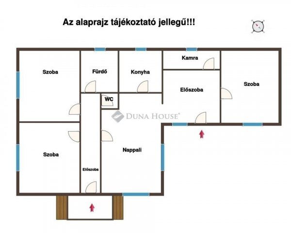 Eladó családi ház, Délegyházán 69.9 M Ft, 4 szobás