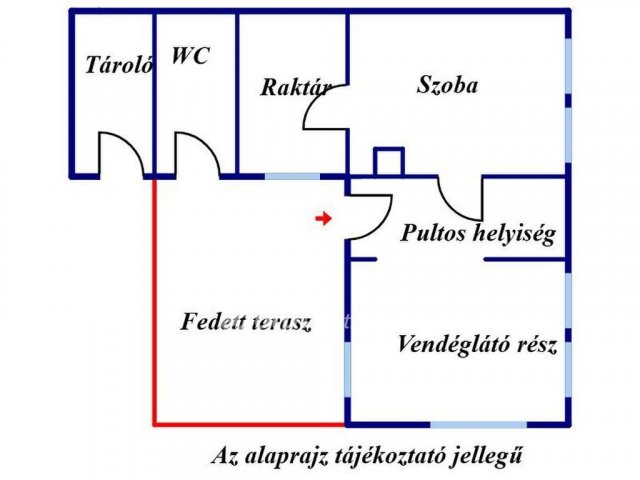 Eladó üzlethelyiség, Szőkéden 23 M Ft / költözzbe.hu
