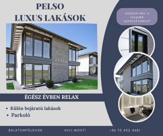 Eladó téglalakás, Balatonföldváron, Kőröshegyi úton