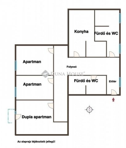 Eladó téglalakás, Budapesten, VIII. kerületben 82.9 M Ft
