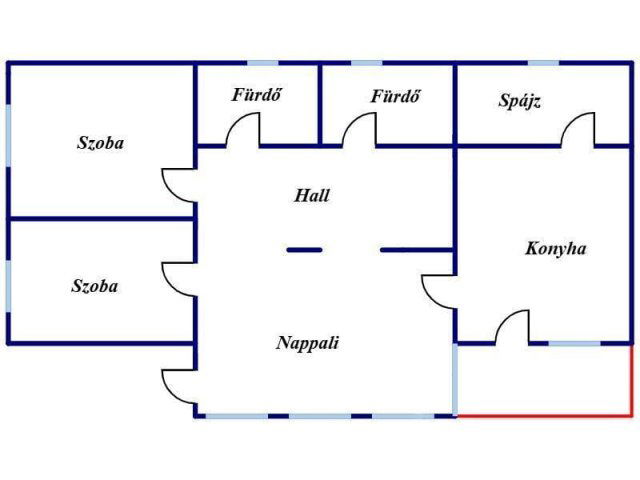 Eladó családi ház, Ónodon 24.9 M Ft, 3 szobás