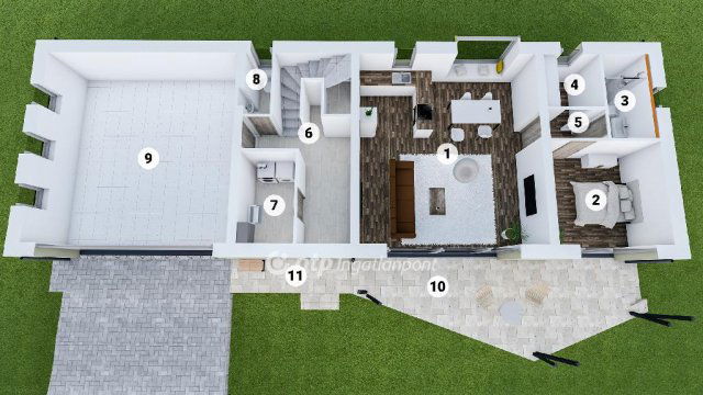 Eladó családi ház, Cserszegtomajon, Csendes utcában 239 M Ft