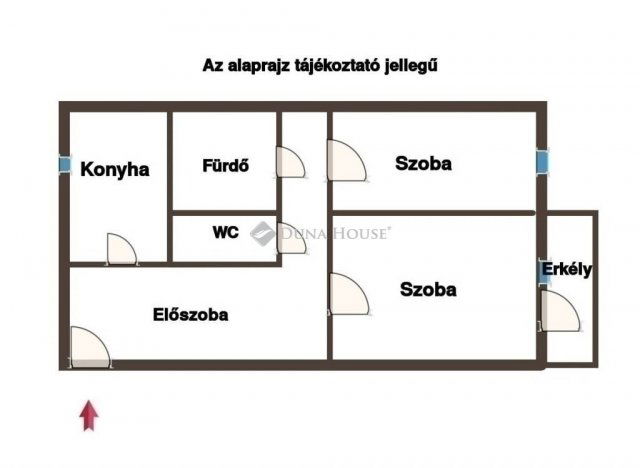 Eladó panellakás, Budapesten, VIII. kerületben 62 M Ft, 2 szobás