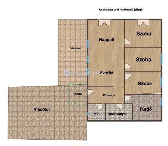 Eladó ikerház, Monorierdőn 84.9 M Ft, 4 szobás