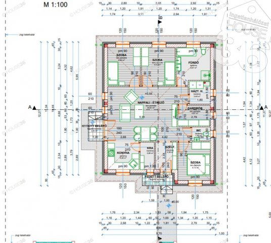 Eladó családi ház, Kecskeméten 72.9 M Ft, 4 szobás