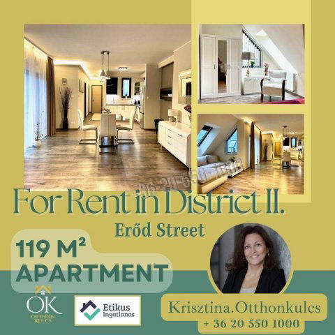 Kiadó téglalakás, albérlet, II. kerületben, Erőd utcában