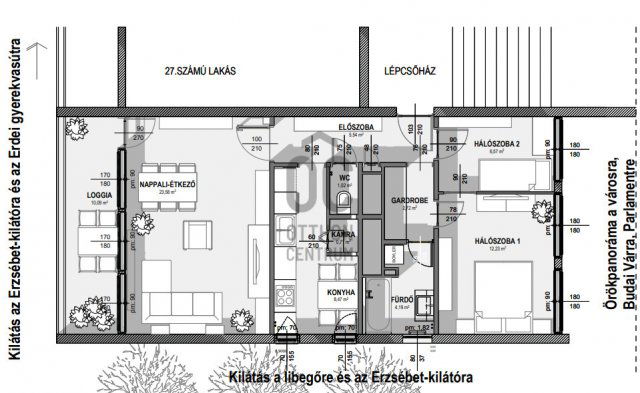 Eladó téglalakás, Budapesten, II. kerületben 122.9 M Ft