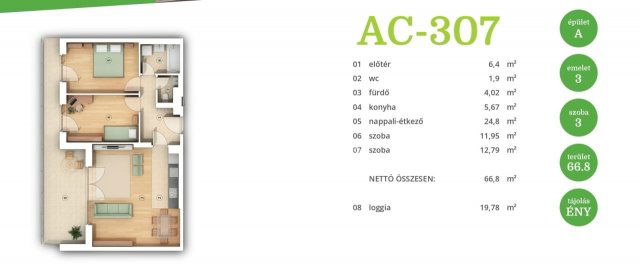 Eladó téglalakás, Budapesten, XIV. kerületben 129.6 M Ft