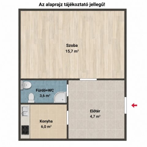 Eladó mezogazdasagi ingatlan, Téten 13.5 M Ft, 1 szobás