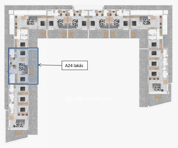 Eladó téglalakás, Tiszafüreden 83.5 M Ft, 3 szobás