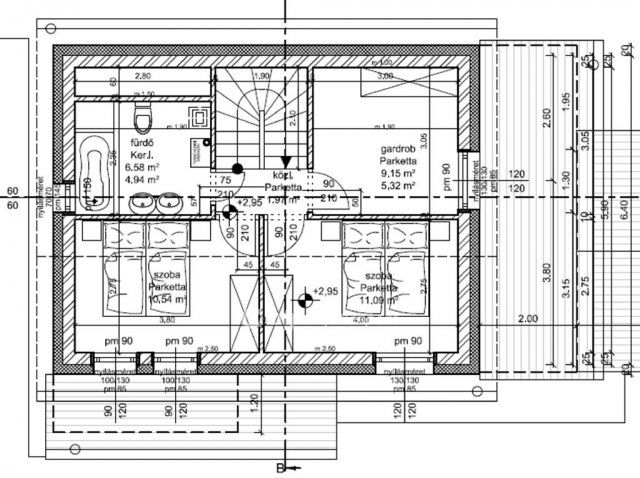 Eladó családi ház, Bezenyén 77.6 M Ft, 4+1 szobás