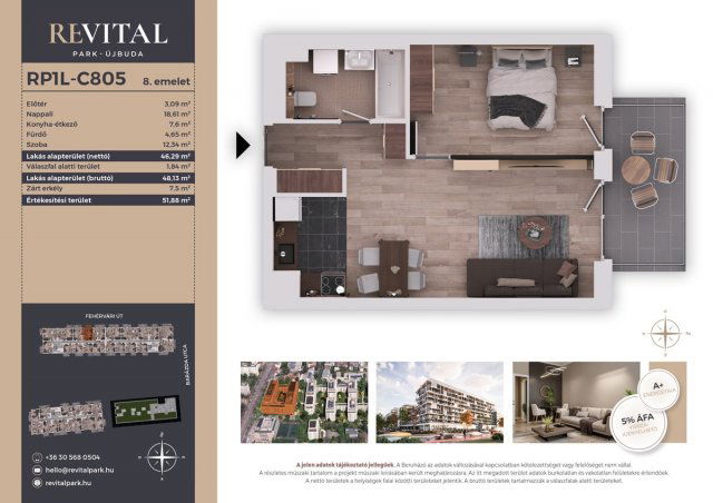 Eladó téglalakás, Budapesten, XI. kerületben, Fehérvári úton