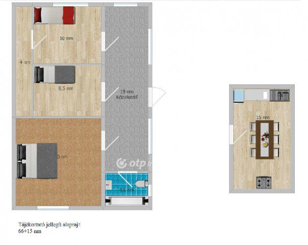 Eladó családi ház, Nagyvenyimen 29 M Ft, 1+2 szobás