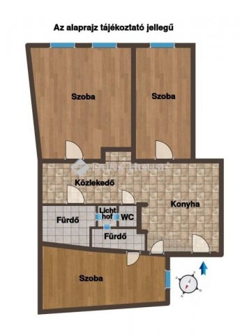 Eladó téglalakás, Budapesten, VIII. kerületben, Baross utcában