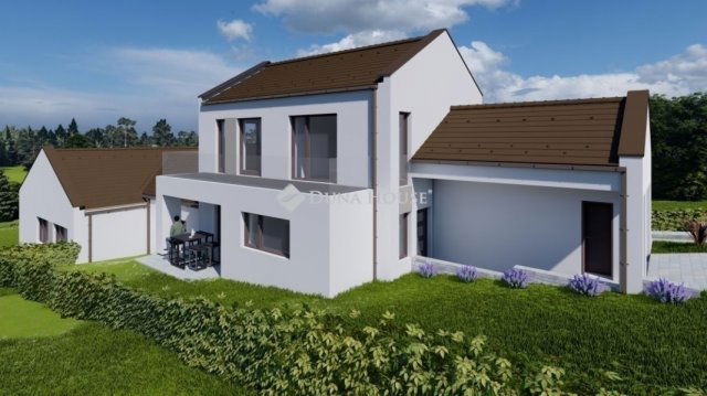 Eladó ikerház, Veresegyházon 158 M Ft, 5 szobás