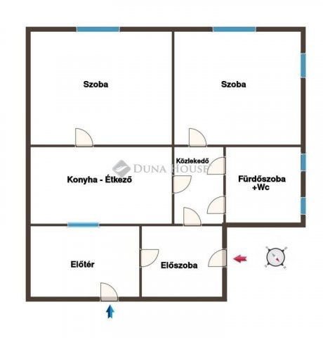 Eladó családi ház, Makón 10.99 M Ft, 2 szobás