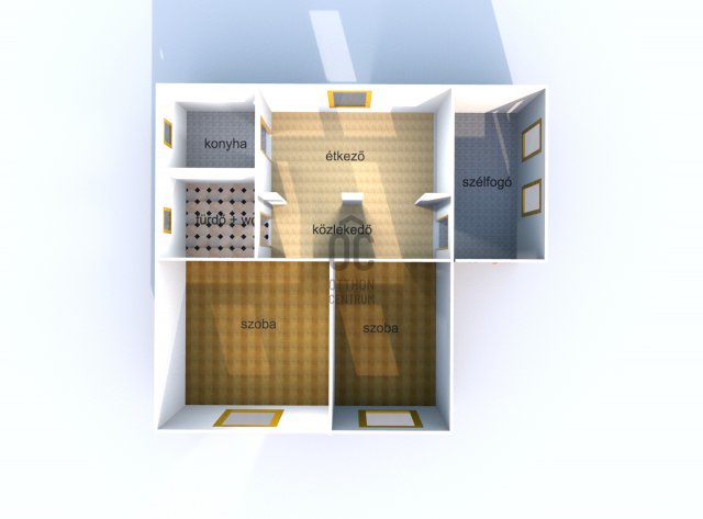 Eladó családi ház, Konyáron 24.5 M Ft, 2 szobás