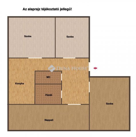 Eladó panellakás, Győrött 61.99 M Ft, 4 szobás