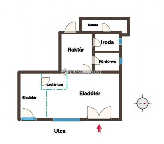 Eladó téglalakás, Mágocson 21.5 M Ft, 3 szobás