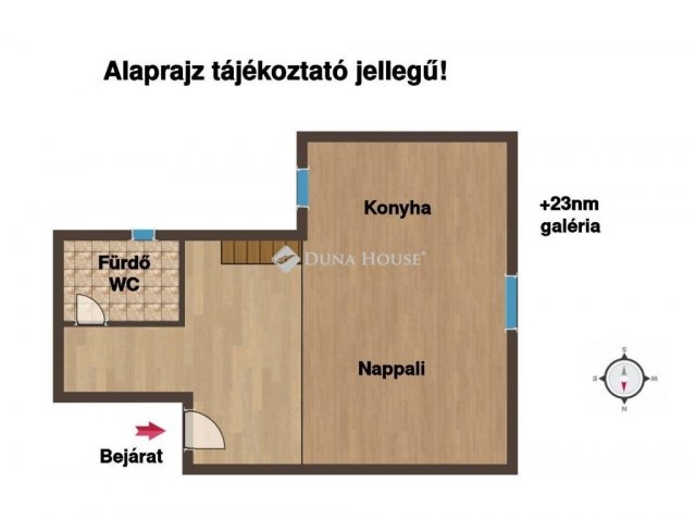 Eladó téglalakás, Budapesten, VIII. kerületben 41.8 M Ft