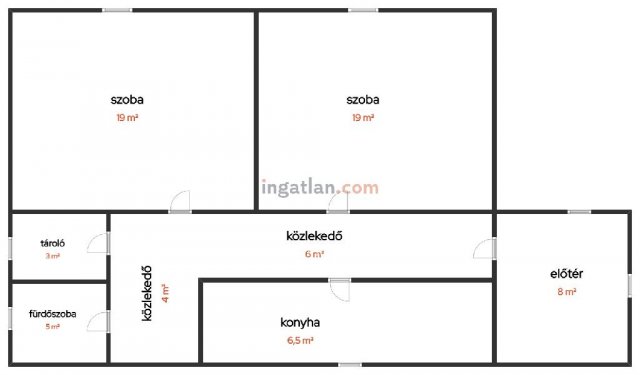 Eladó családi ház, Cserhátsurányban 19 M Ft, 2 szobás