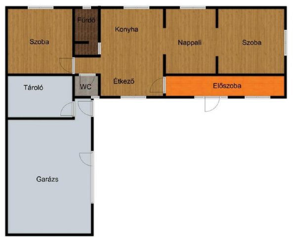 Eladó családi ház, Hajdúböszörményen 62.9 M Ft, 2 szobás