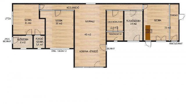 Eladó családi ház, Csongrádon 33.5 M Ft, 5 szobás