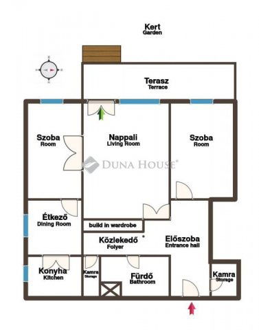 Kiadó téglalakás, albérlet, I. kerületben, Orom utcában