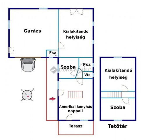 Eladó családi ház, Inárcson 54.5 M Ft, 3 szobás