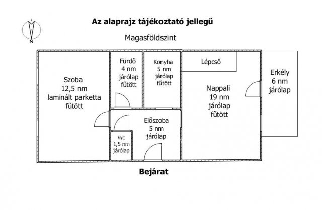 Eladó téglalakás, Mosonmagyaróváron 64.9 M Ft, 2+1 szobás