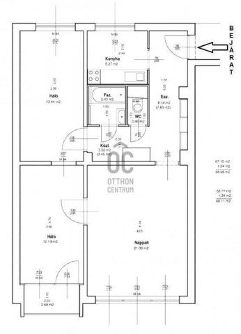 Eladó panellakás, Budapesten, XIII. kerületben 89.9 M Ft