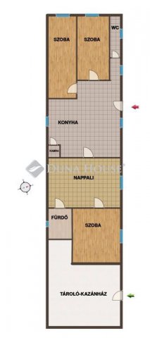 Eladó családi ház, Góron 46 M Ft, 4 szobás