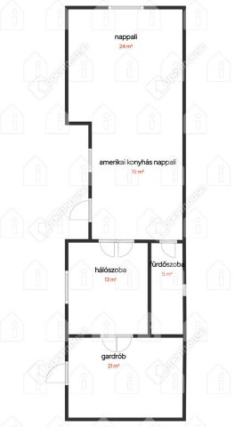 Eladó családi ház, Erdőhorvátiban 24.99 M Ft, 3 szobás