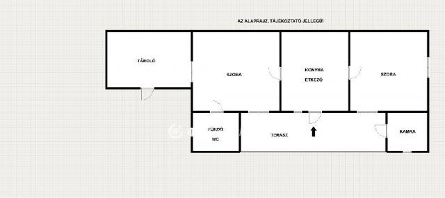 Eladó családi ház, Tápiószelén 17.9 M Ft, 2 szobás