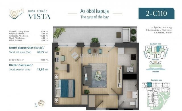 Eladó téglalakás, Budapesten, XIII. kerületben 84.5 M Ft