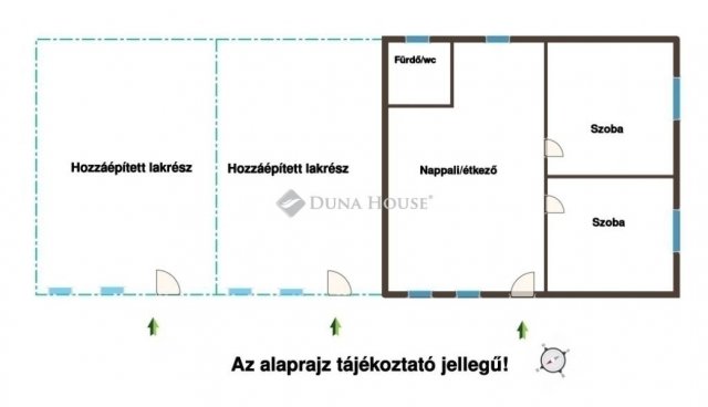 Eladó családi ház, Gyálon 125 M Ft, 3 szobás
