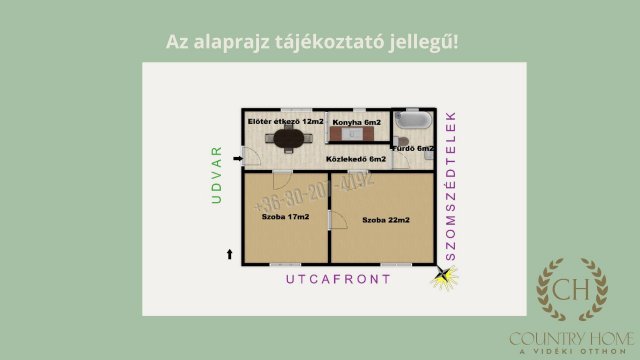 Eladó családi ház, Sándorfalván 39.9 M Ft, 2 szobás