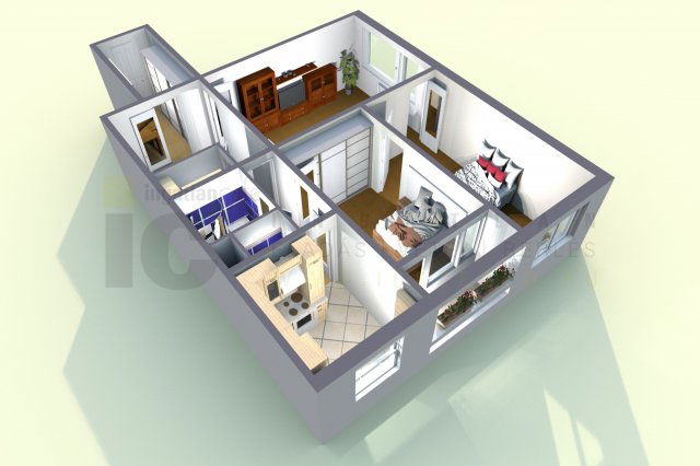 Eladó panellakás, Szegeden, Vedres utcában 59 M Ft, 3 szobás