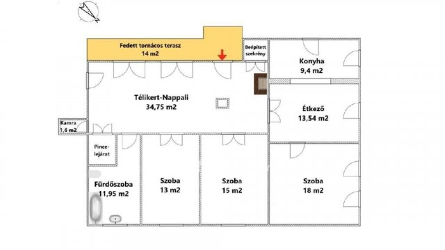Eladó családi ház, Mezőkövesden 59 M Ft, 4 szobás