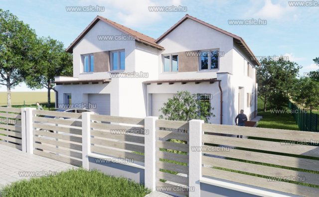 Eladó ikerház, Veresegyházon 125 M Ft, 3+2 szobás