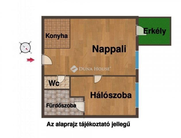 Eladó téglalakás, Budapesten, VII. kerületben 100 M Ft, 2 szobás